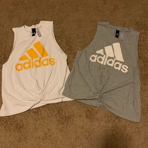 Adidas sport tank tops